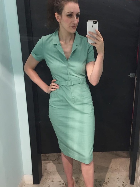 Collectif Dresses & Skirts - Collectif - Retro-Style Nurse Pencil Dress